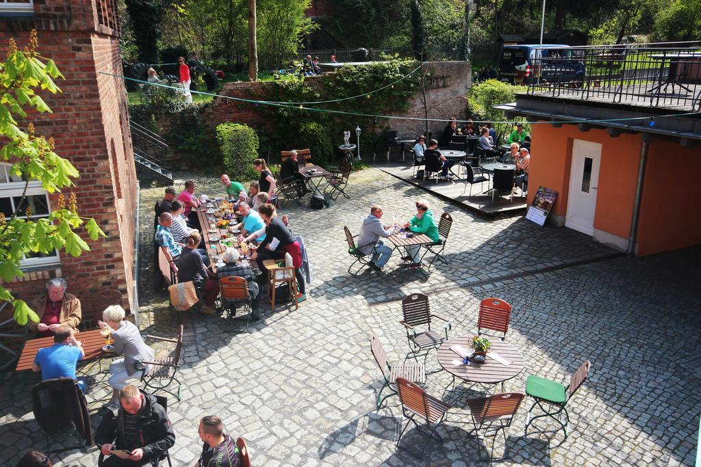 Pension Zur Postmeile Belzig ภายนอก รูปภาพ